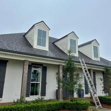 House roof washing