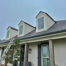 House roof washing