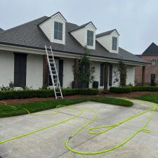 House roof washing