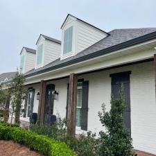 House roof washing
