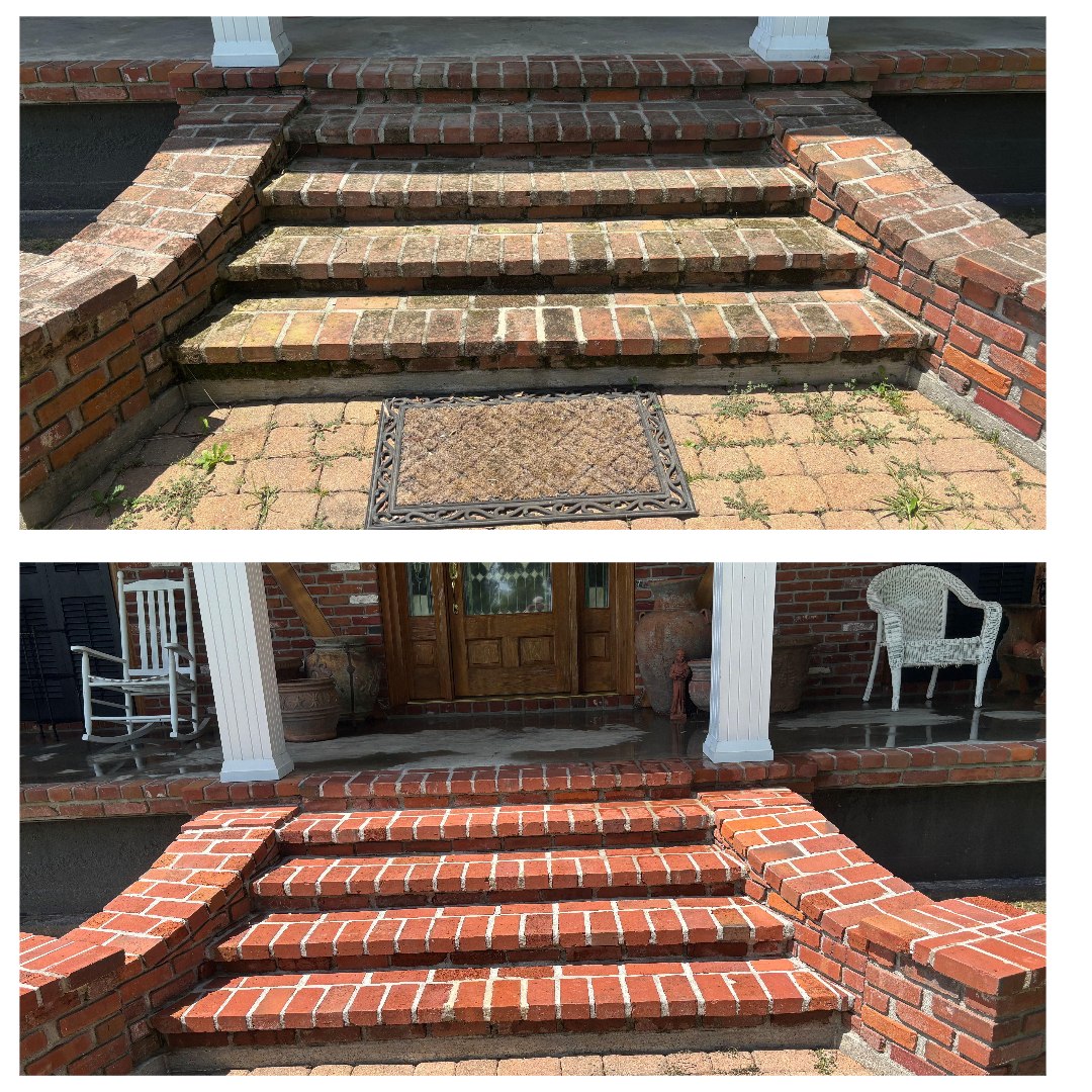Made this property in Thibodaux, LA safe and clean from grime and mold build up! 